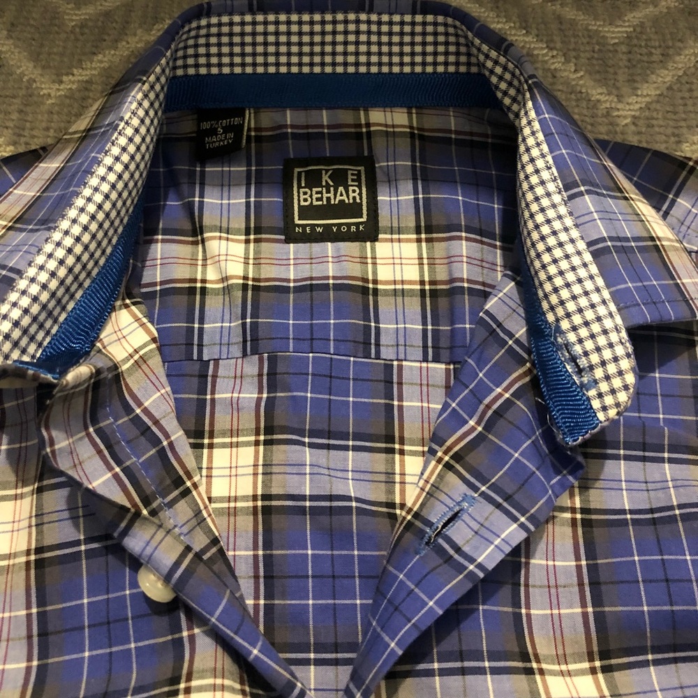 Ike Behar boys button down shirt- size 5